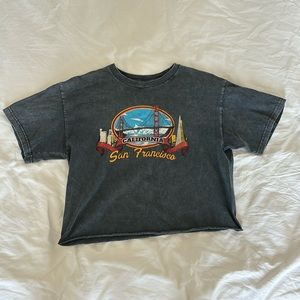 BRANDY MELVILLE Cropped San Francisco T-Shirt